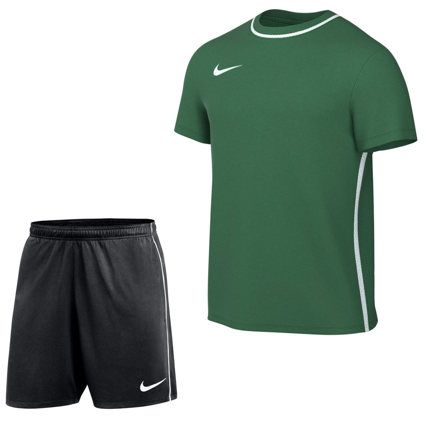 Nike Dri-FIT Park 26 Trainingsset Donkergroen Zwart