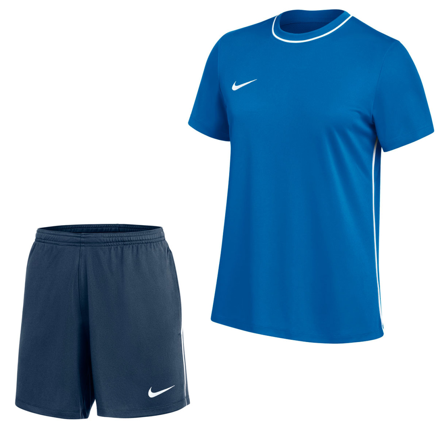 Nike Dri-FIT Park 26 Trainingsset Dames Blauw Donkerblauw