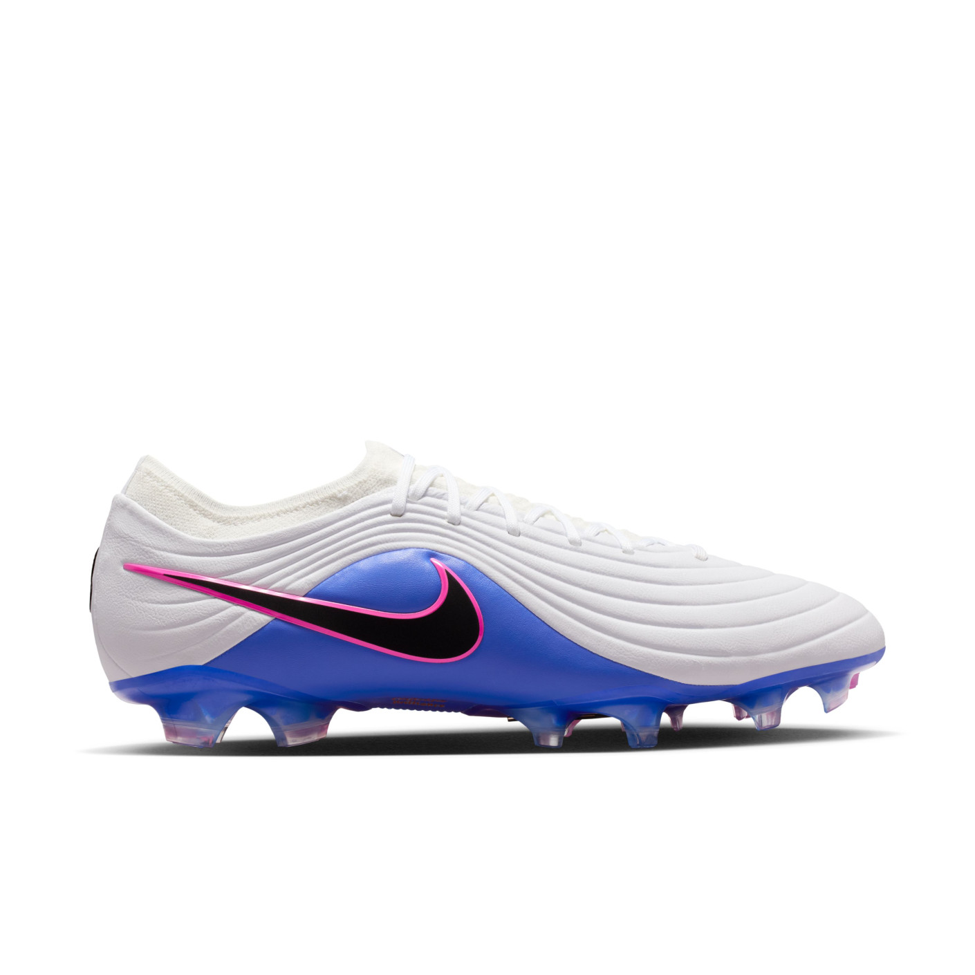 Nike Tiempo Elite Maestro Gras Voetbalschoenenen (FG) Wit Blauw Felroze