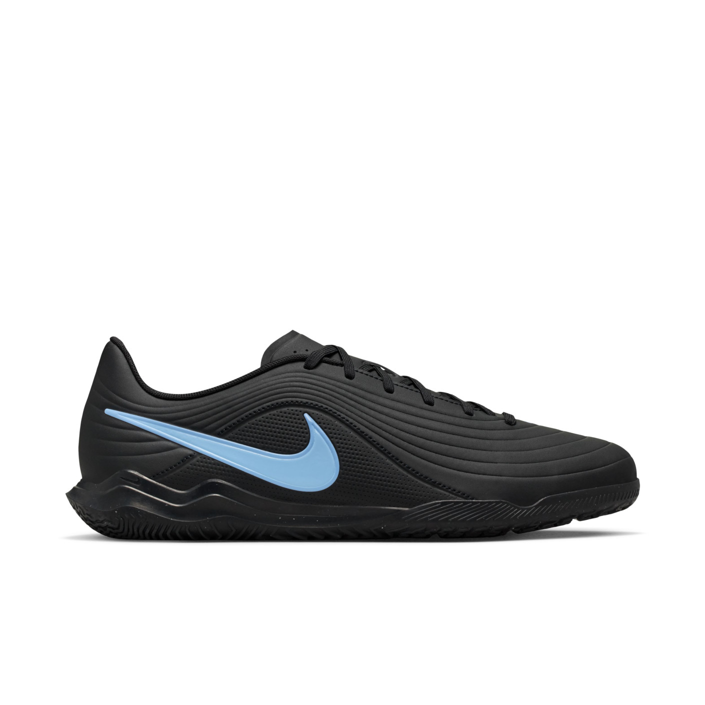 Nike Tiempo Club Maestro Zaalvoetbalschoenen (IN) Zwart Lichtblauw