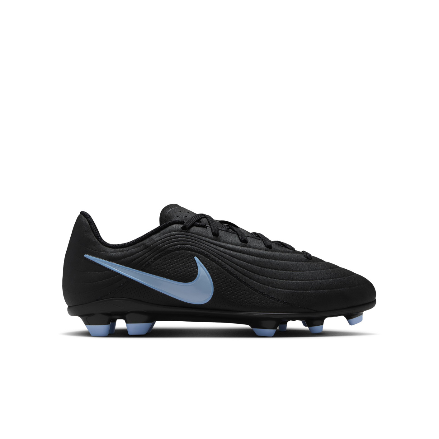 Nike Tiempo Club Maestro Grass/Artificial Grass Football Boots (MG) Kids Black Light Blue