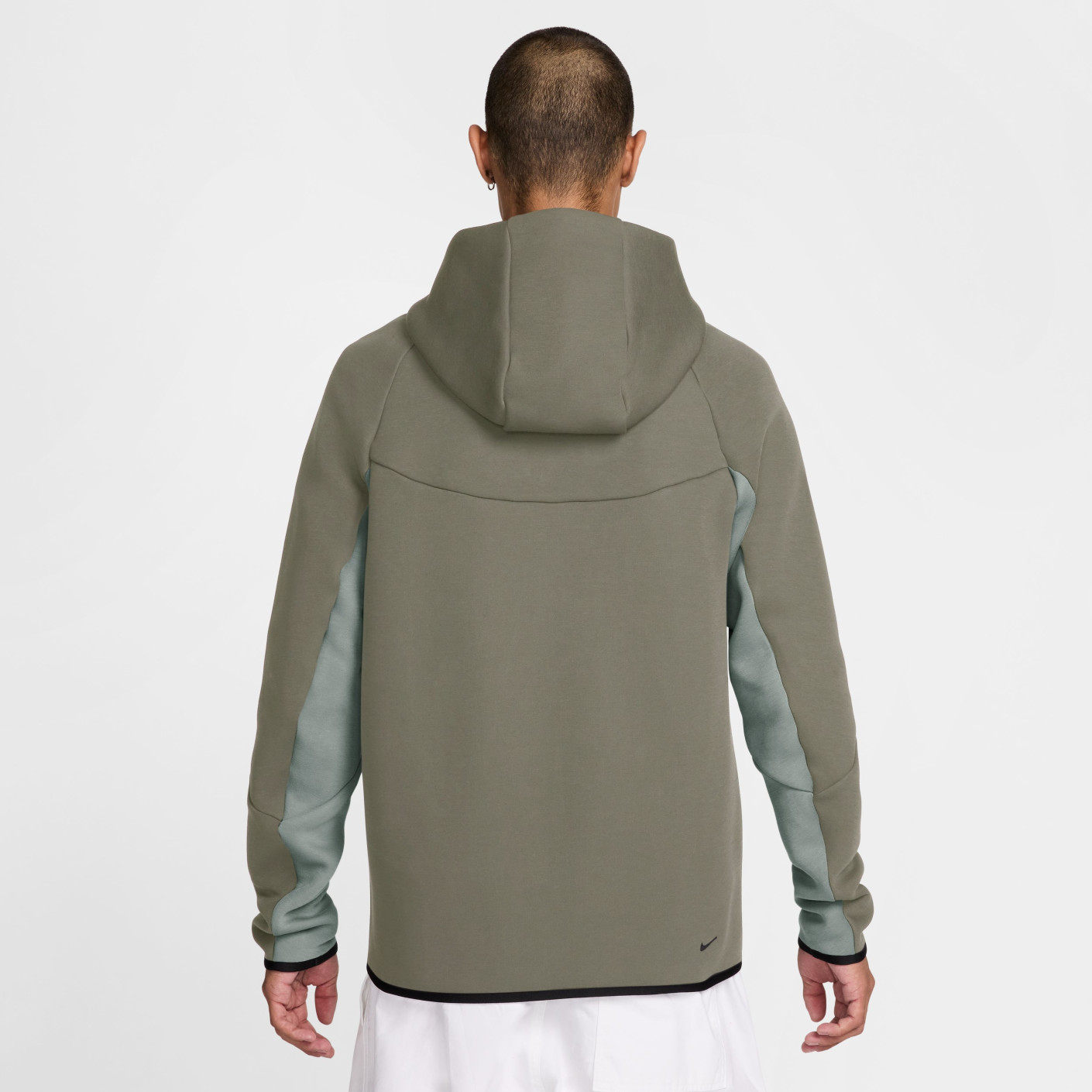 Nike Tech Fleece Vest Grey Green Light Grey Black - KNVBshop.nl