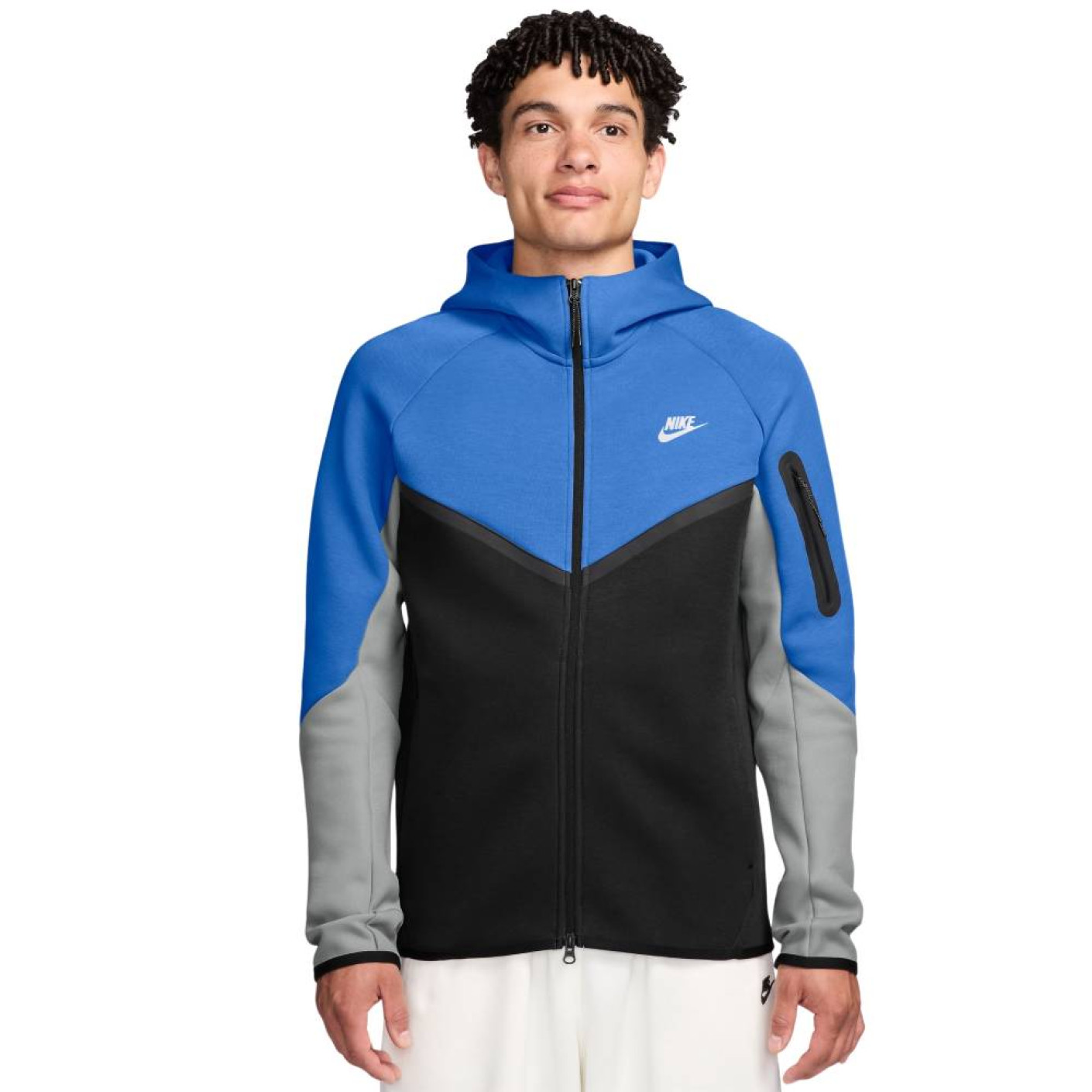 Nike Tech Fleece Vest Dark Blue Black Grey White