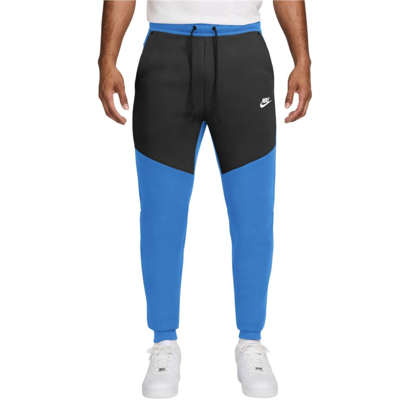 Nike Tech Fleece Sweat Pants Blue Black White