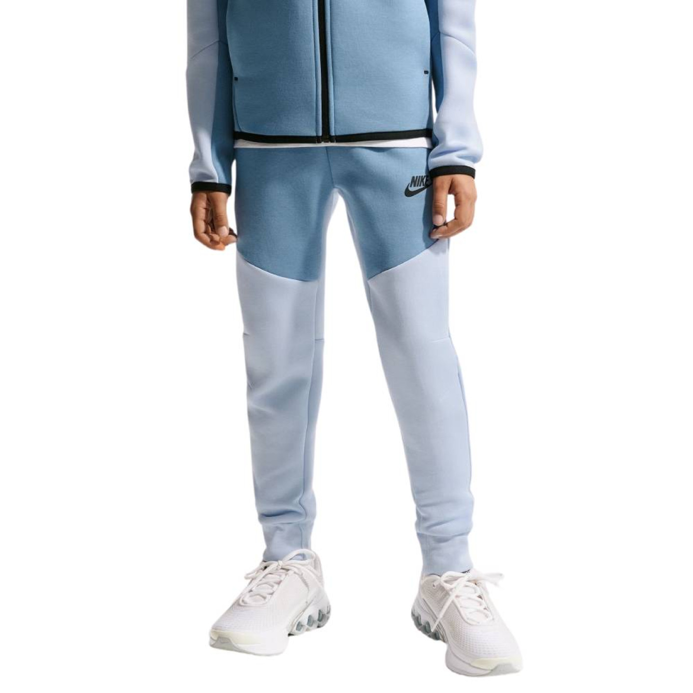 Nike Tech Fleece Joggingbroek Kids Lichtblauw Blauw Zwart