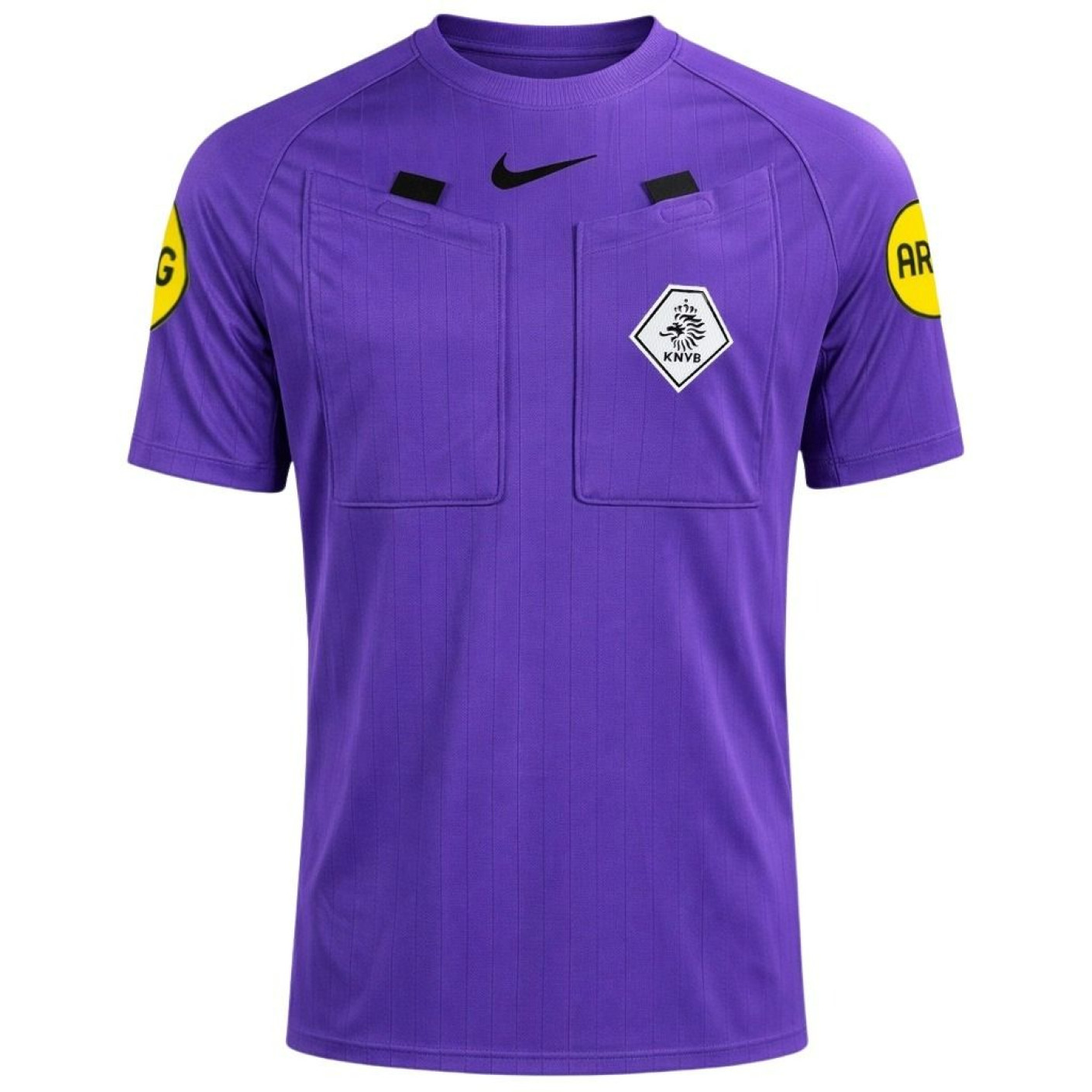 Nike KNVB Scheidsrechtersshirt 2026-2028 Paars Zwart