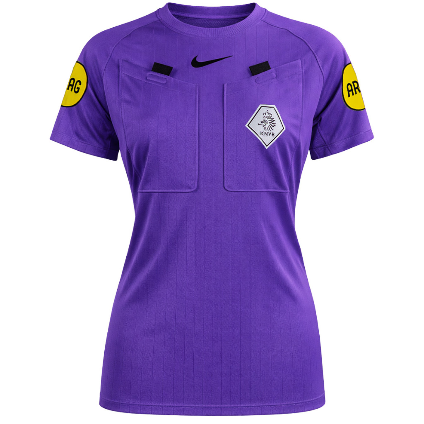 Nike KNVB Scheidsrechtersshirt 2026-2028 Dames Paars Zwart