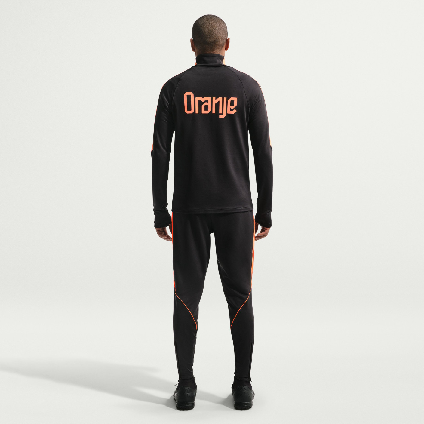 Nike Dutch Team Strike Tracksuit 1/4-Zip 2026-2028 Black Bright