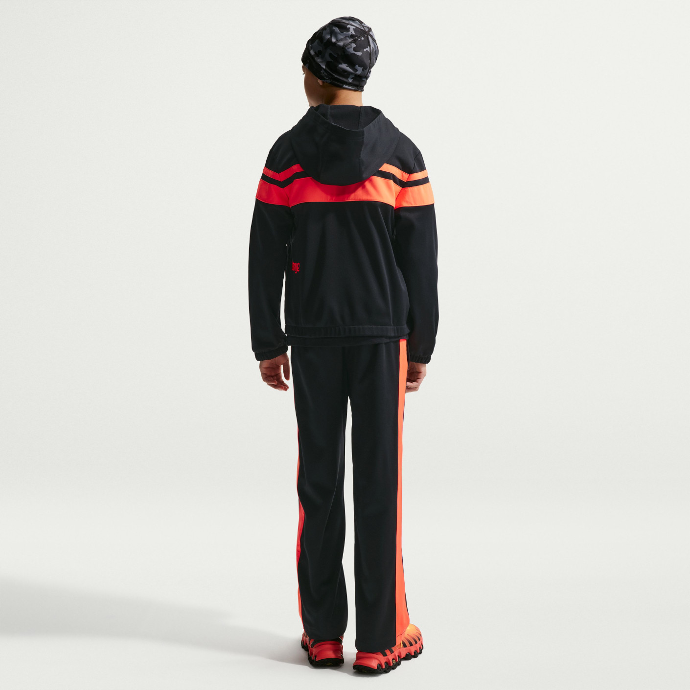 Nike Netherlands Full-Zip Tracksuit 2026-2028 Kids Black Bright