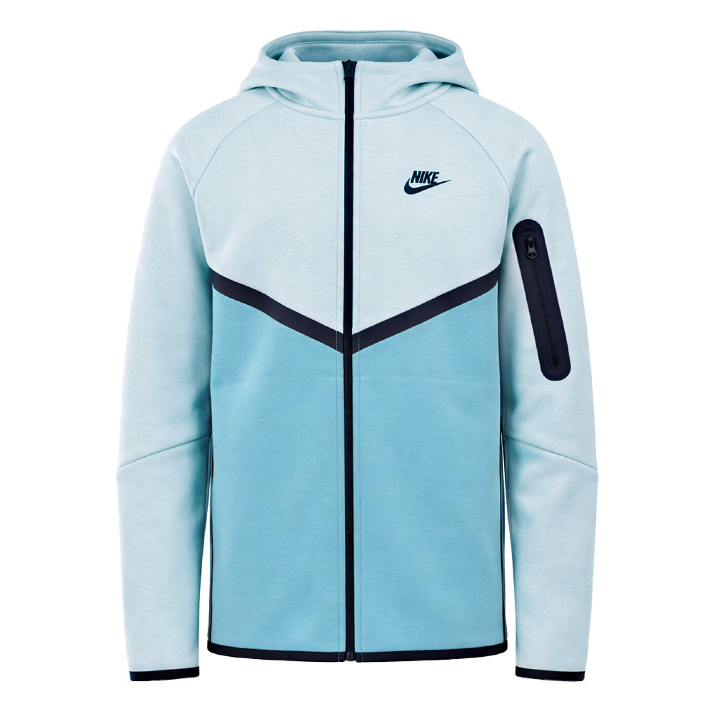 Nike Sportswear Tech Fleece Vest Kids Light Blue Blue Black