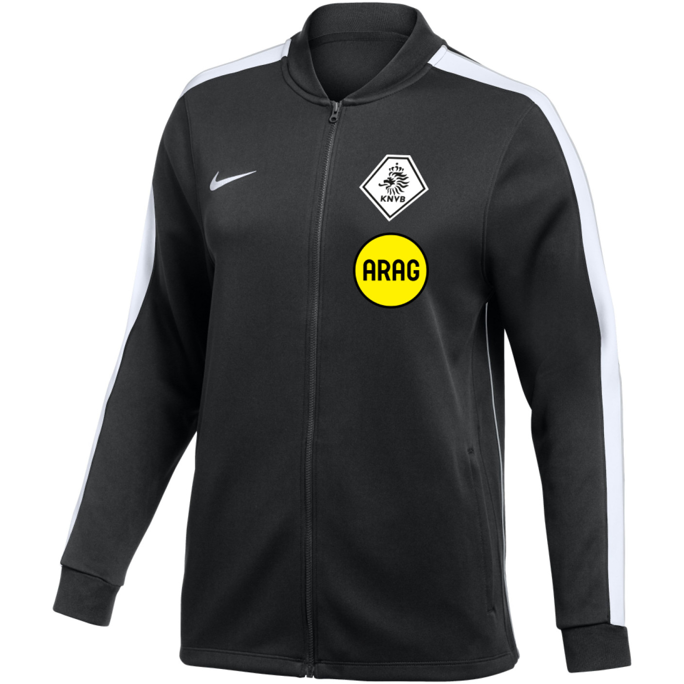 Nike KNVB ARAG Referee Training Jacket 2026-2028 Women Black White