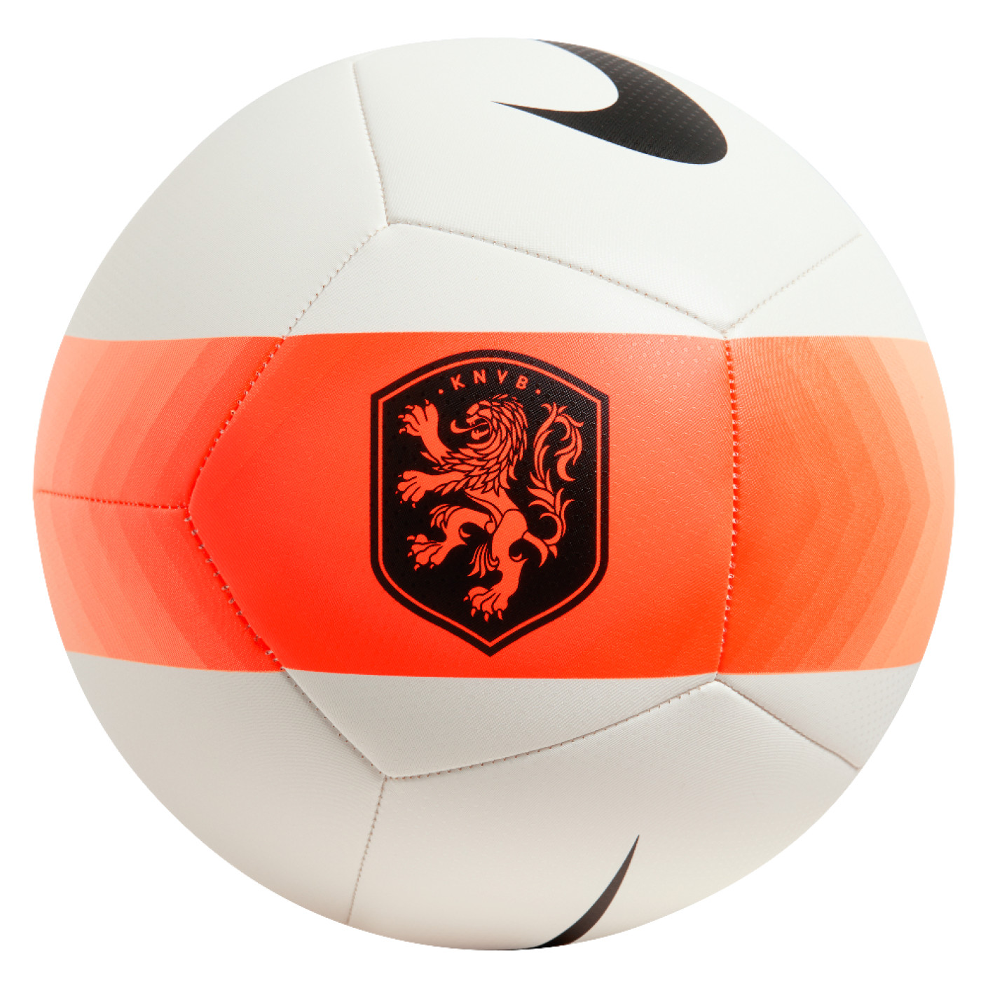 Nike Nederlands Elftal Pitch Voetbal Maat 5 2026-2028 Wit Zwart Oranje