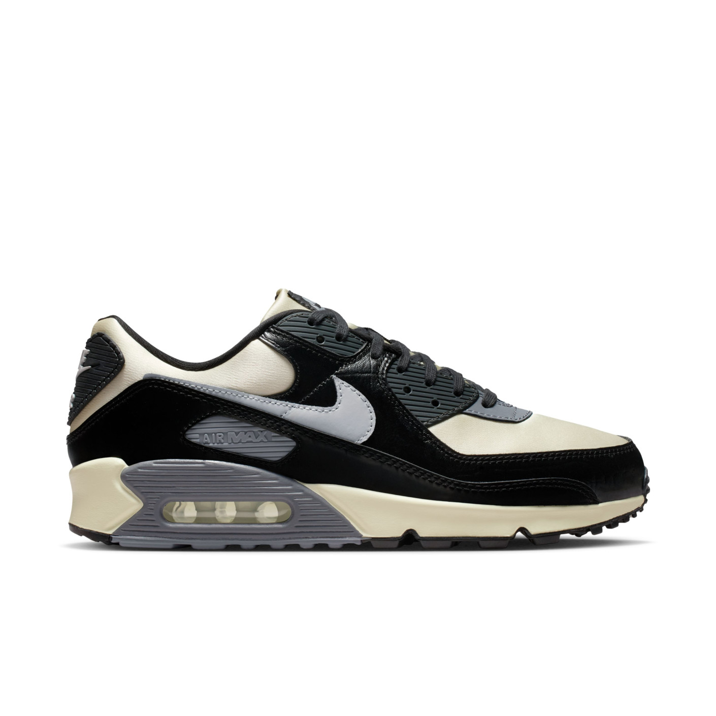 Nike Sneakers Air Max 90 Off White Black Silver Grey