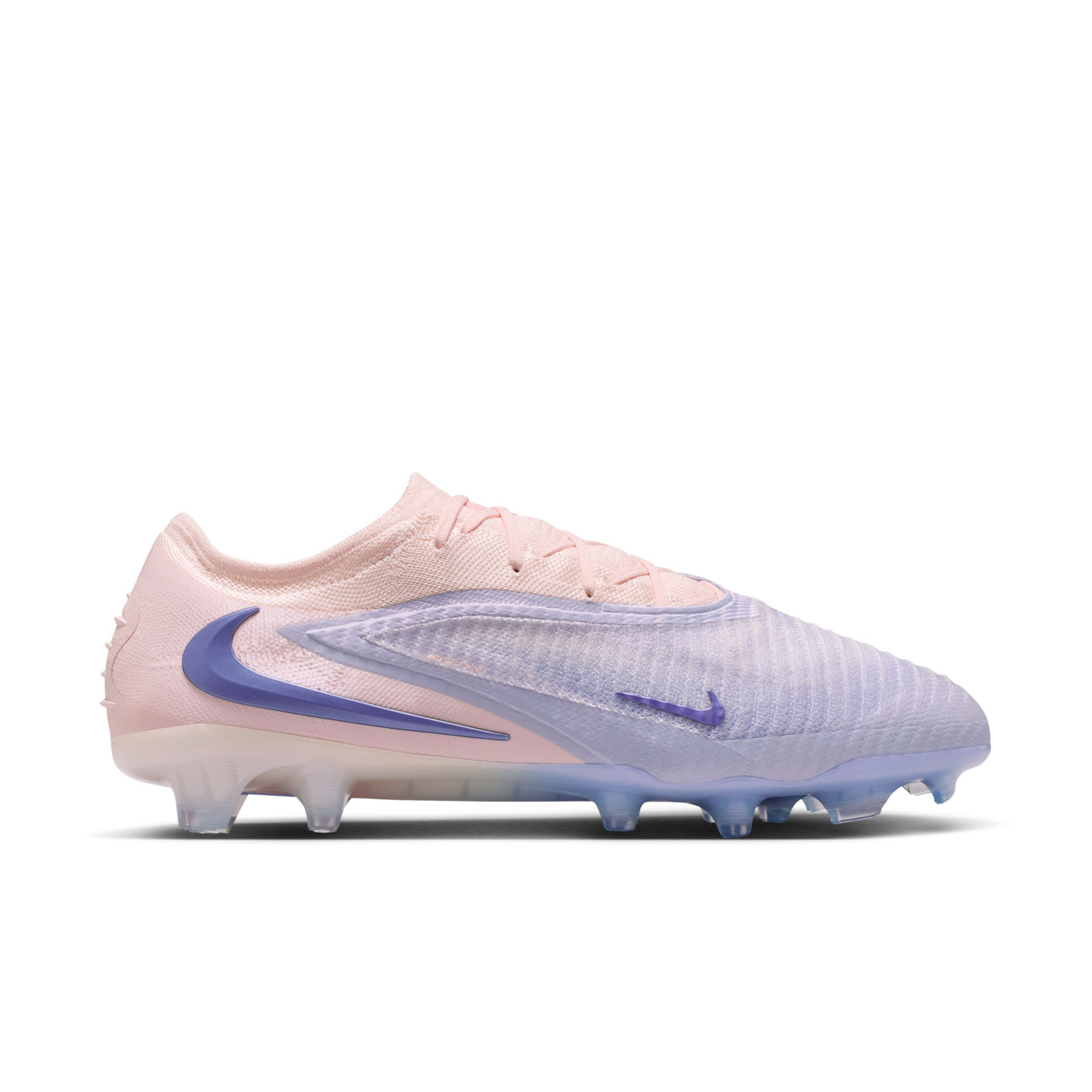 Nike Phantom 6 Low Elite LV8 Grass Football Boots (FG) Off White Light Blue Blue