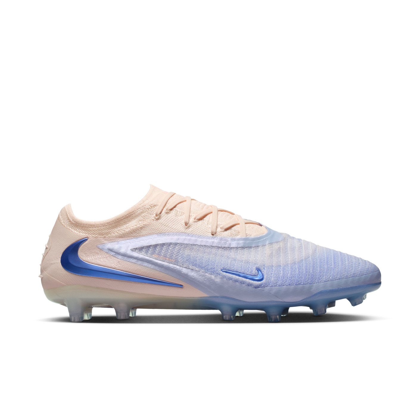 Nike Phantom 6 Low Elite LV8 Artificial Grass Football Boots (AG) Off White Light Blue Blue