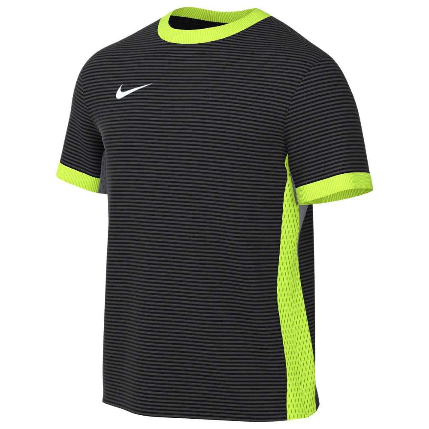 Nike Strike IV Football Shirt Black Neon Green