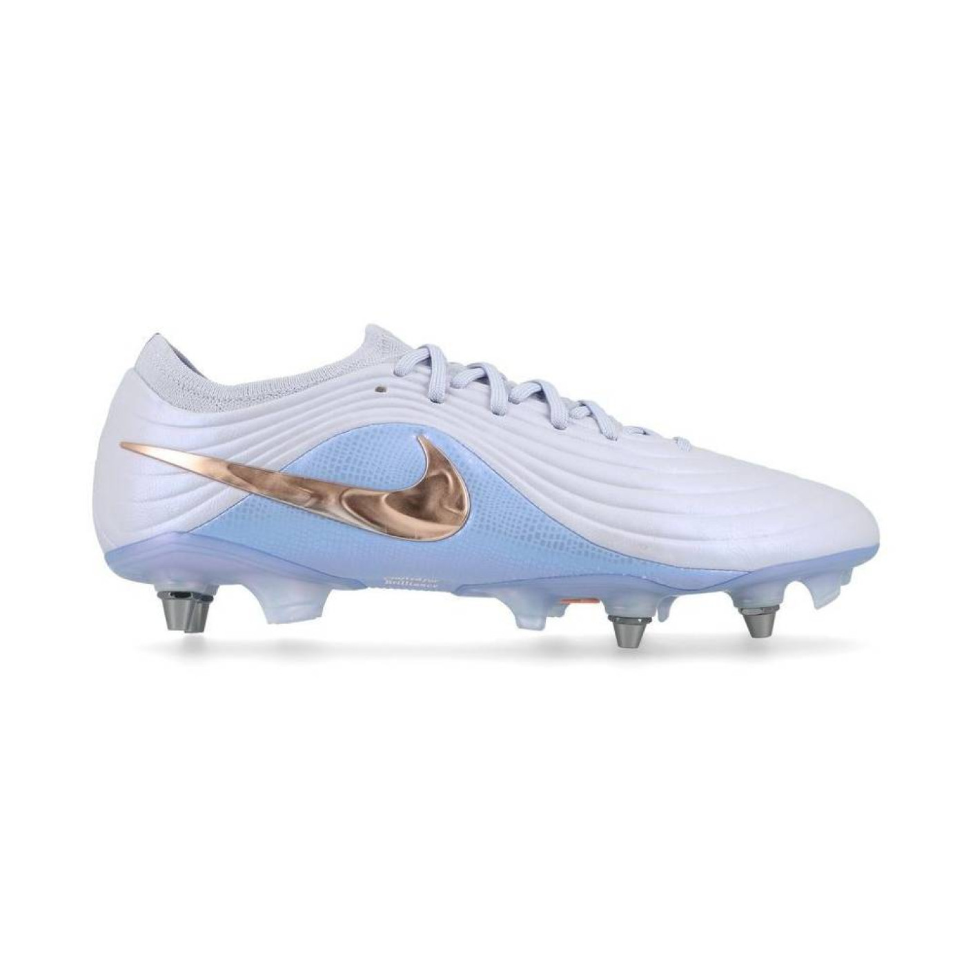 Nike Tiempo Maestro Elite LV8 Iron Stud Football Boots (SG) Light Blue Purple Bronze