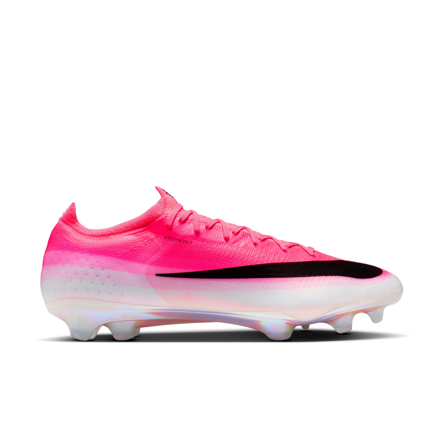 Nike Mercurial Vapor 17 Elite (FG) Gras Voetbalschoenen Felroze Wit Zwart
