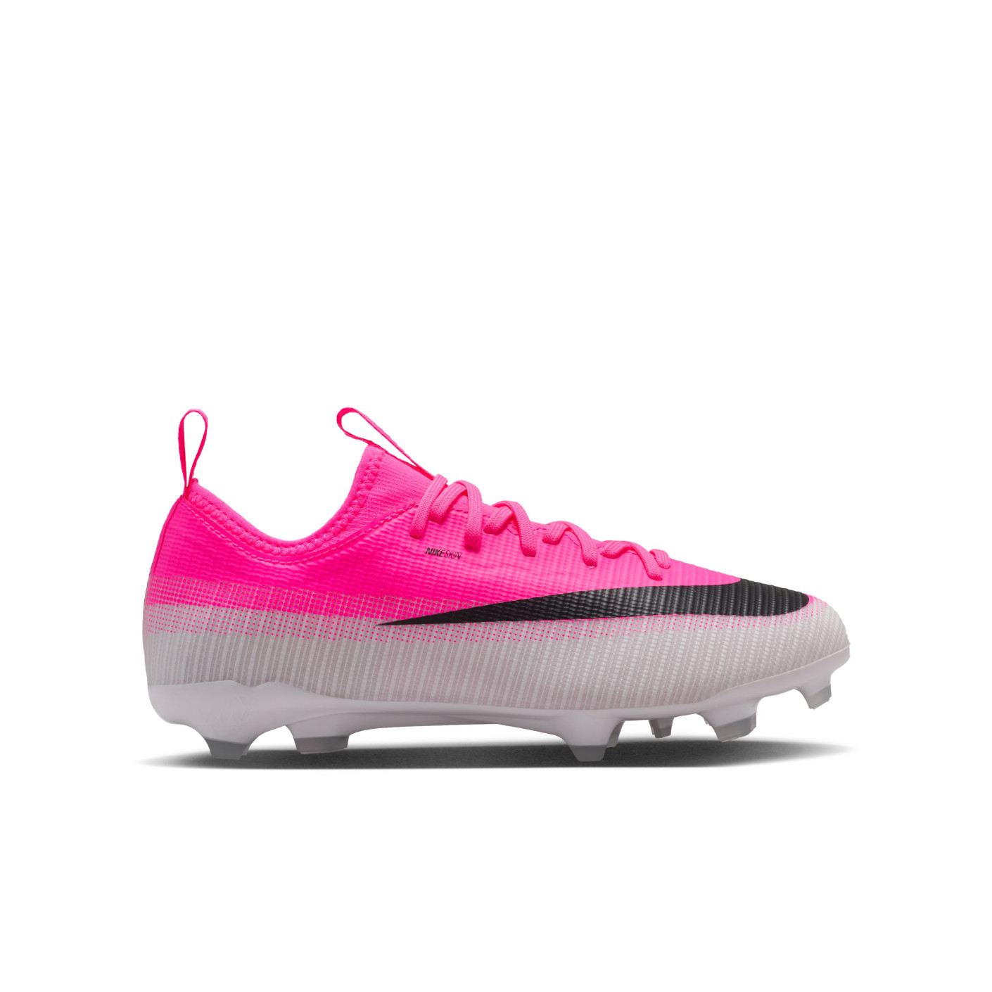 Nike Mercurial Vapor 17 Academy (MG) Gras / Kunstgras Voetbalschoenen Kids Felroze Wit Zwart