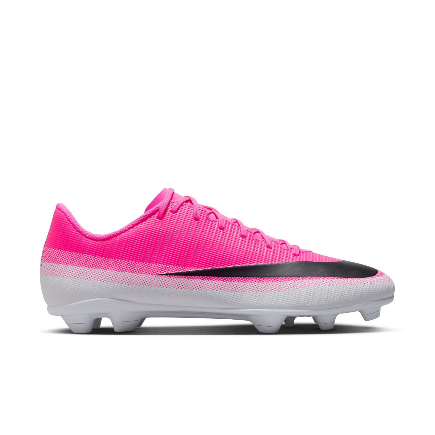 Nike Mercurial Vapor 17 Club (MG) Gras / Kunstgras Voetbalschoenen Felroze Wit Zwart