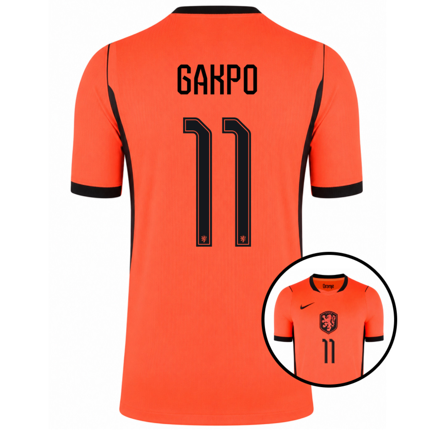 Nike Dutch Team Gakpo 11 Home Shirt 2026-2028