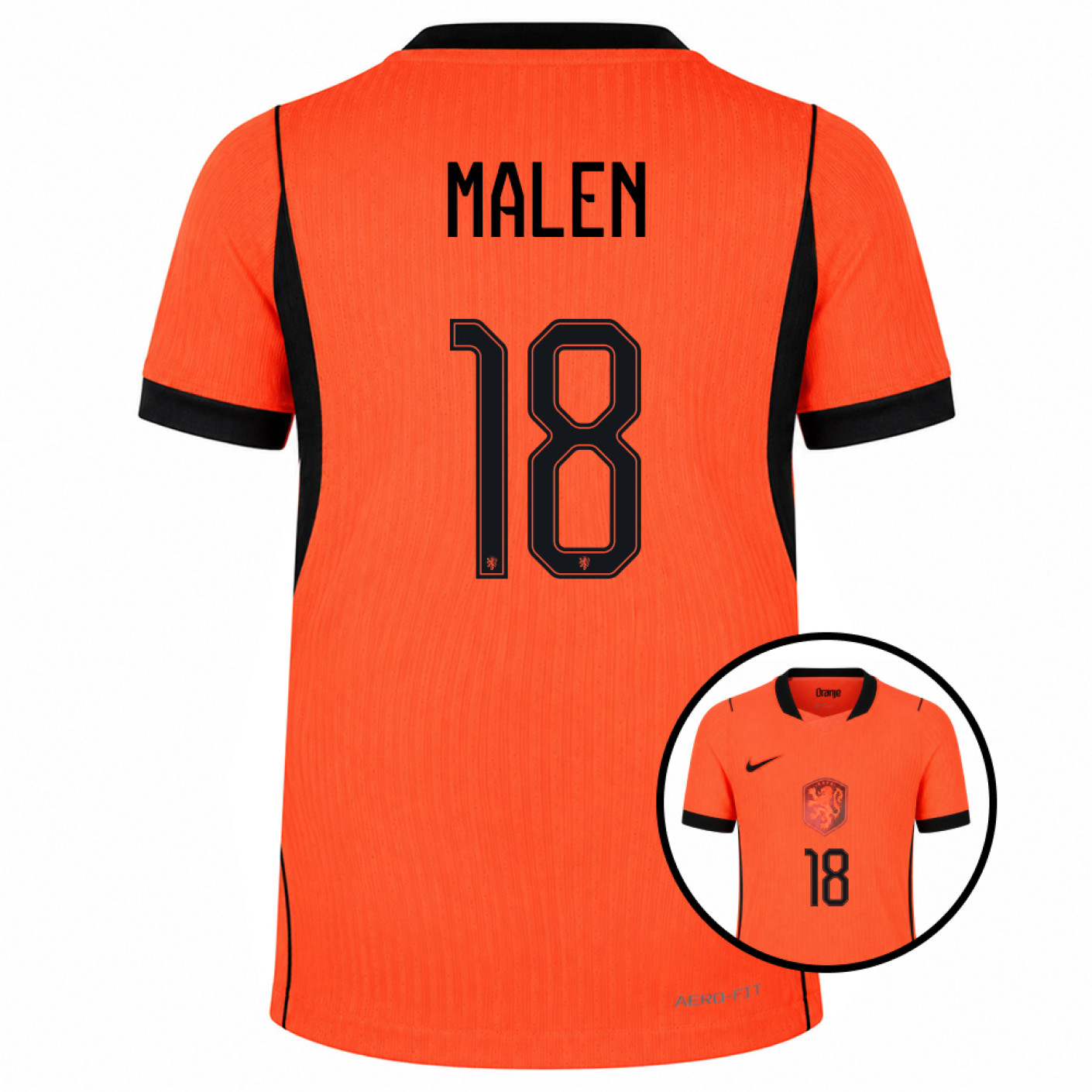 Nike Nederlands Elftal Malen 18 Thuisshirt Authentic 2026-2028 Kids