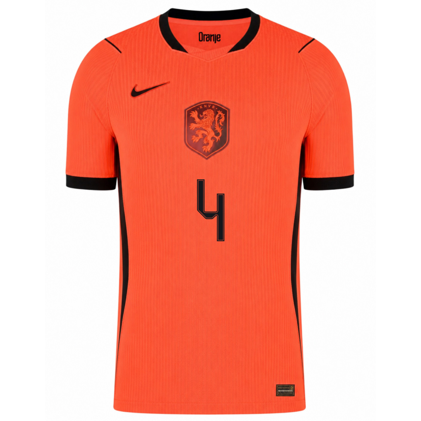 Nike Dutch Team Virgil 4 Authentic Home Shirt 2026-2028 - KNVBshop.nl