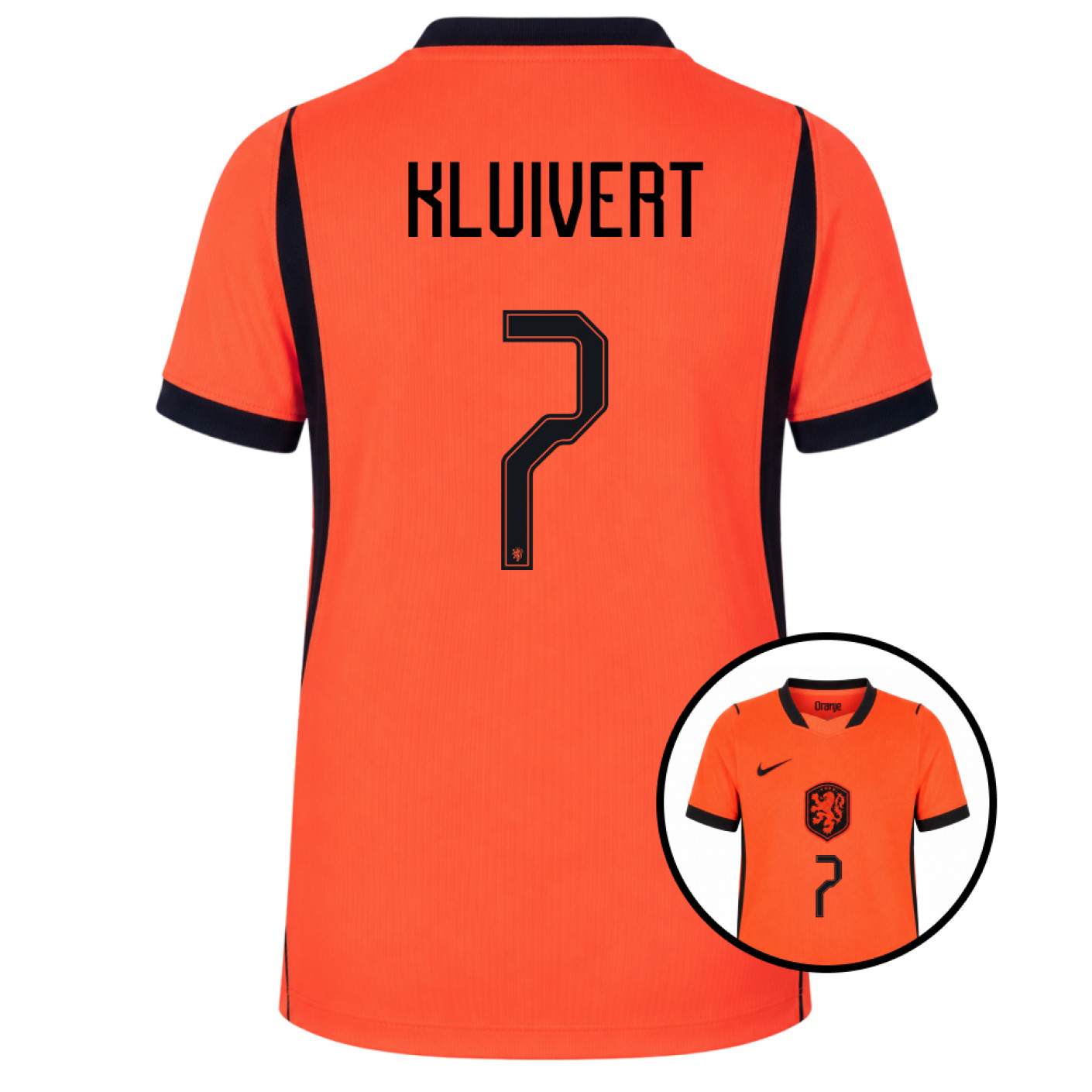 Nike Nederlands Elftal Kluivert 7 Thuisshirt 2026-2028 Kids