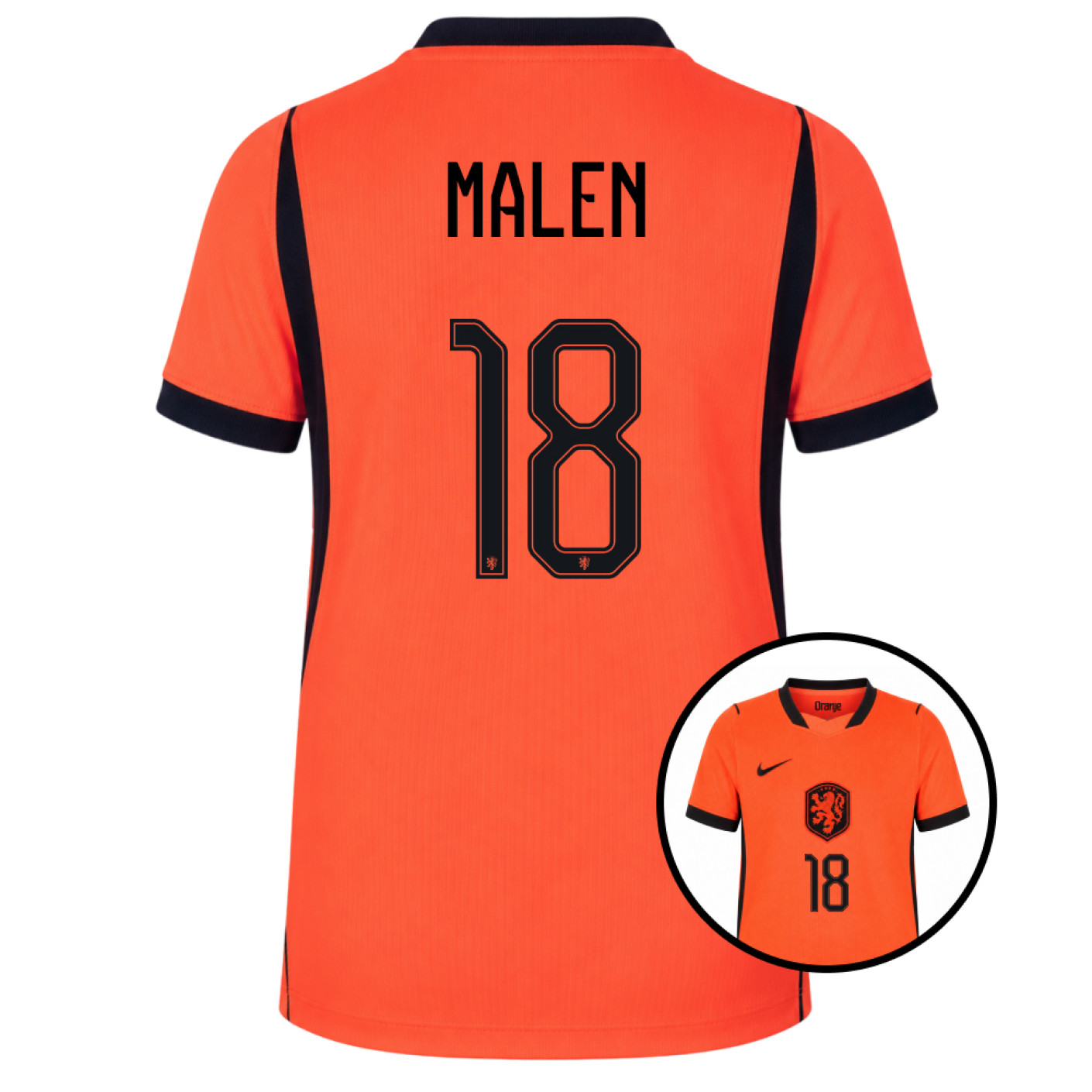 Nike Nederlands Elftal Malen 18 Thuisshirt 2026-2028 Kids