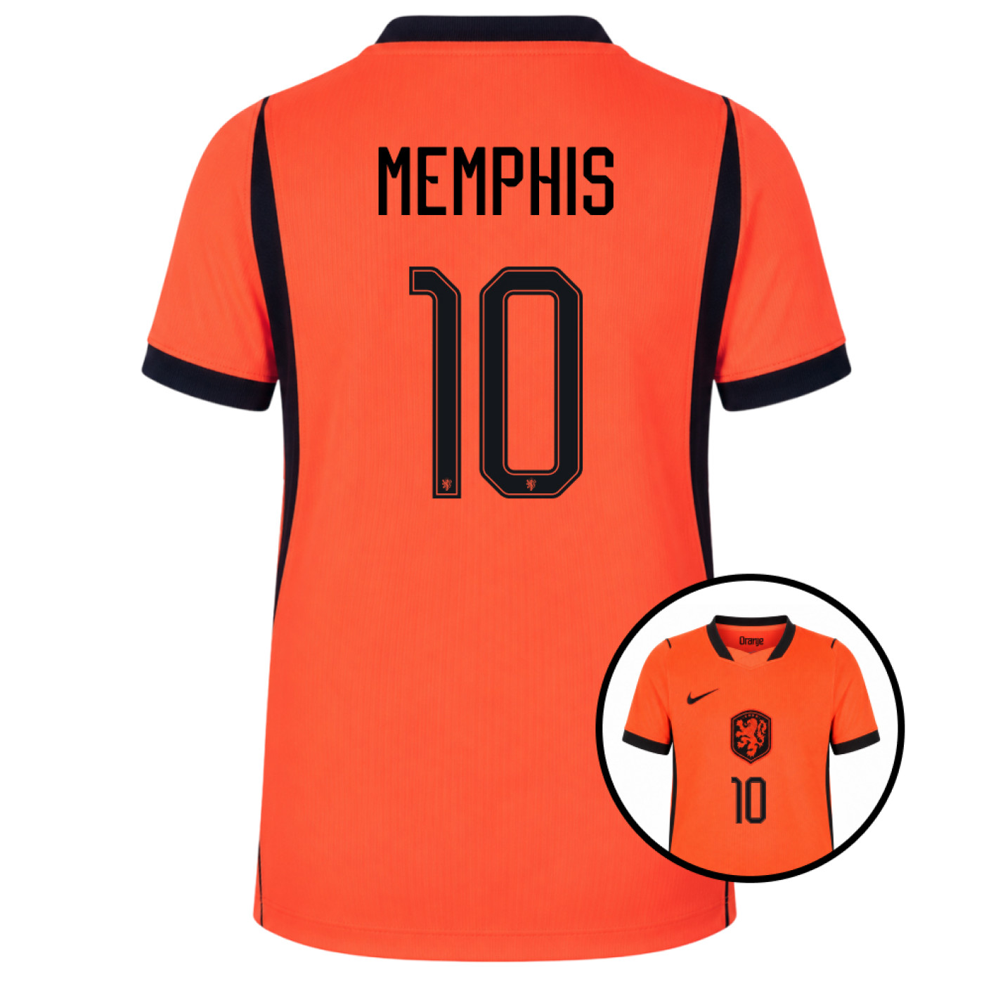 Nike Nederlands Elftal Memphis 10 Thuisshirt 2026-2028 Kids