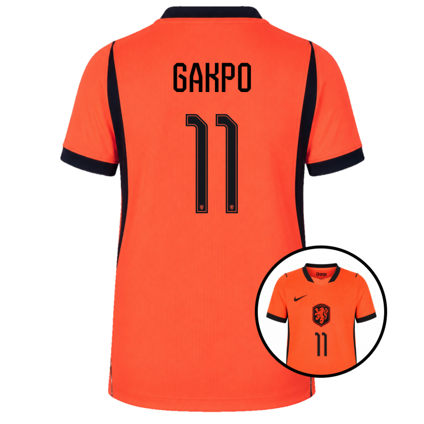 Nike Nederlands Elftal Gakpo 11 Thuisshirt 2026-2028 Kids