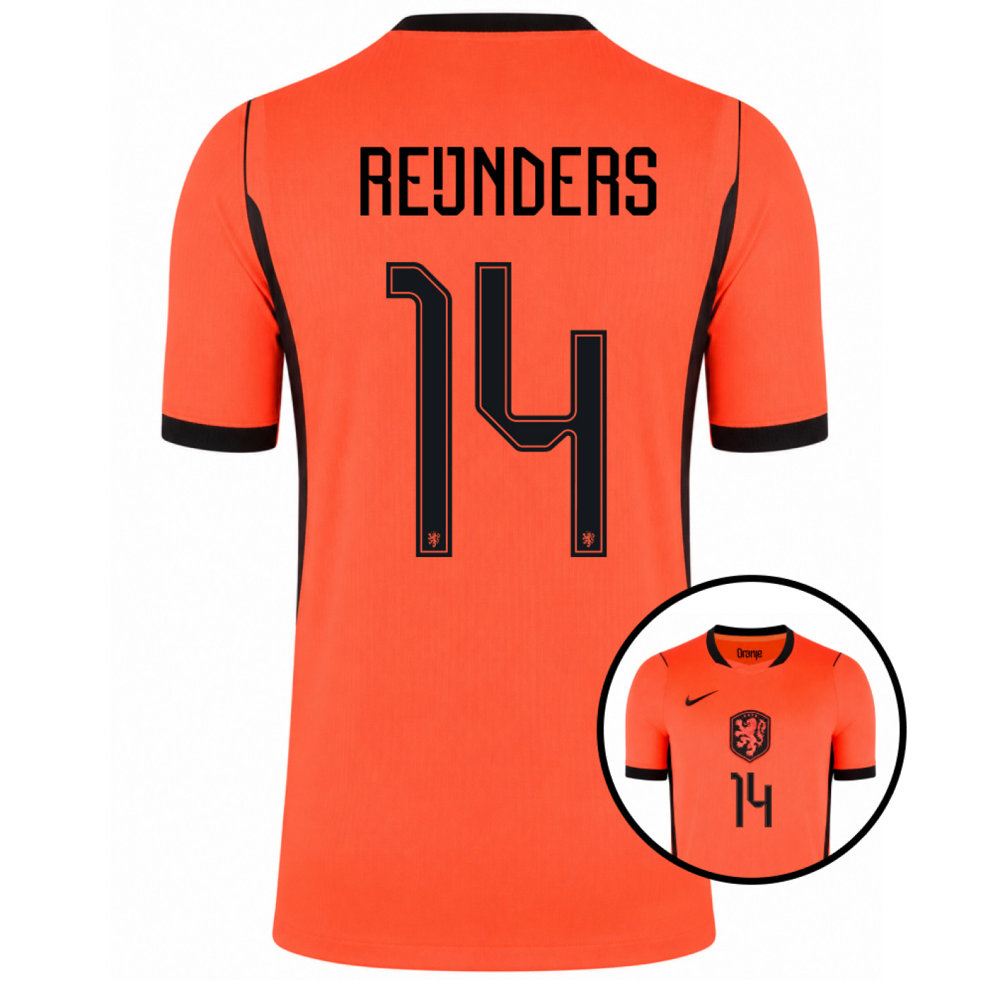 Nike Dutch Team Reijnders 14 Home Shirt 2026-2028