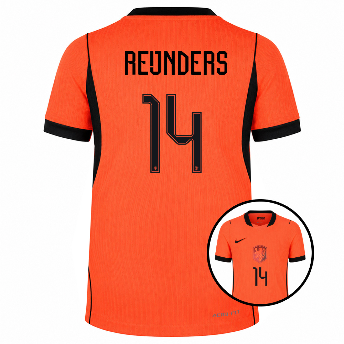 Nike Nederlands Elftal Reijnders 14 Thuisshirt Authentic 2026-2028 Kids