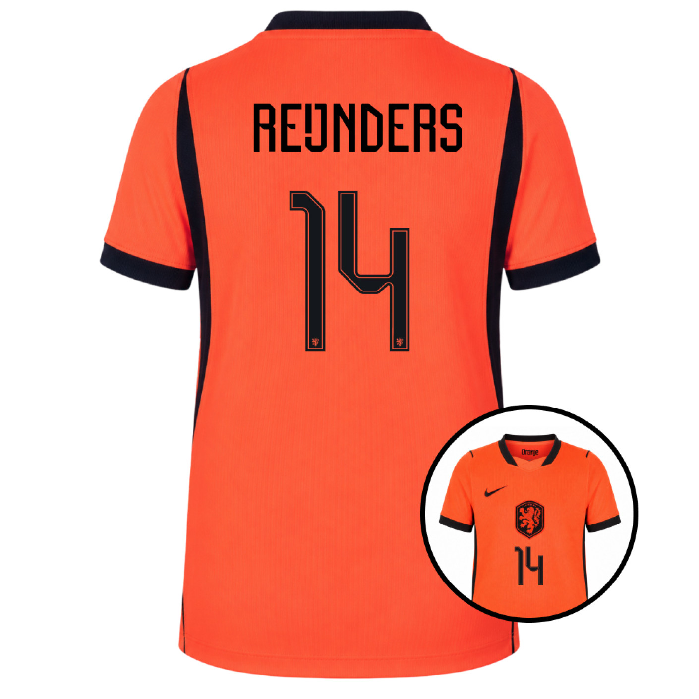 Nike Nederlands Elftal Reijnders 14 Thuisshirt 2026-2028 Kids