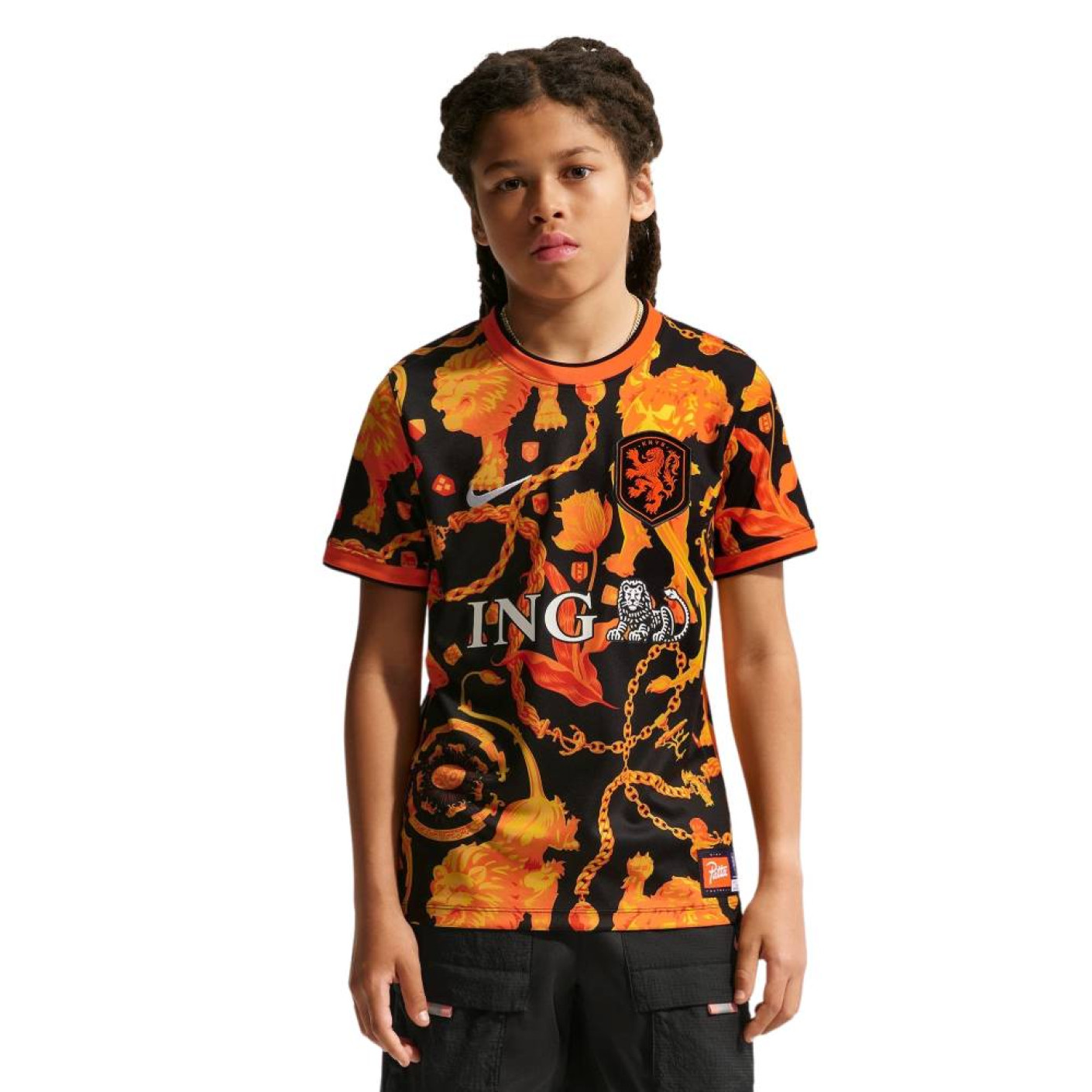 Nike Dutch Team x Patta Pre-Match Training Shirt 2026-2028 Kids