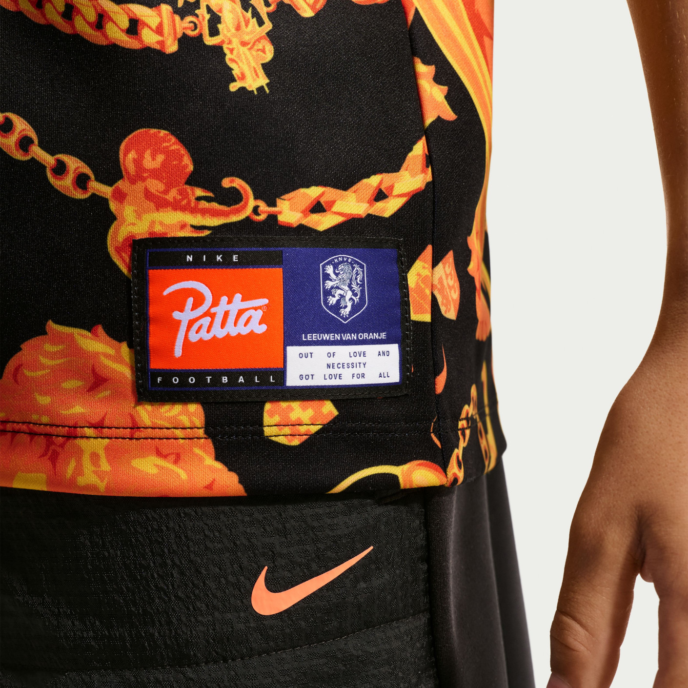 Nike Dutch Team x Patta Pre-Match Training Shirt 2026-2028 Kids 