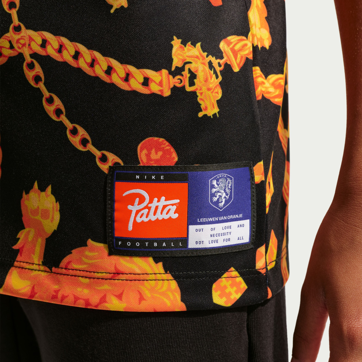 Nike x Patta Dutch Team Pre-Match Training Shirt 2026-2028 Kids