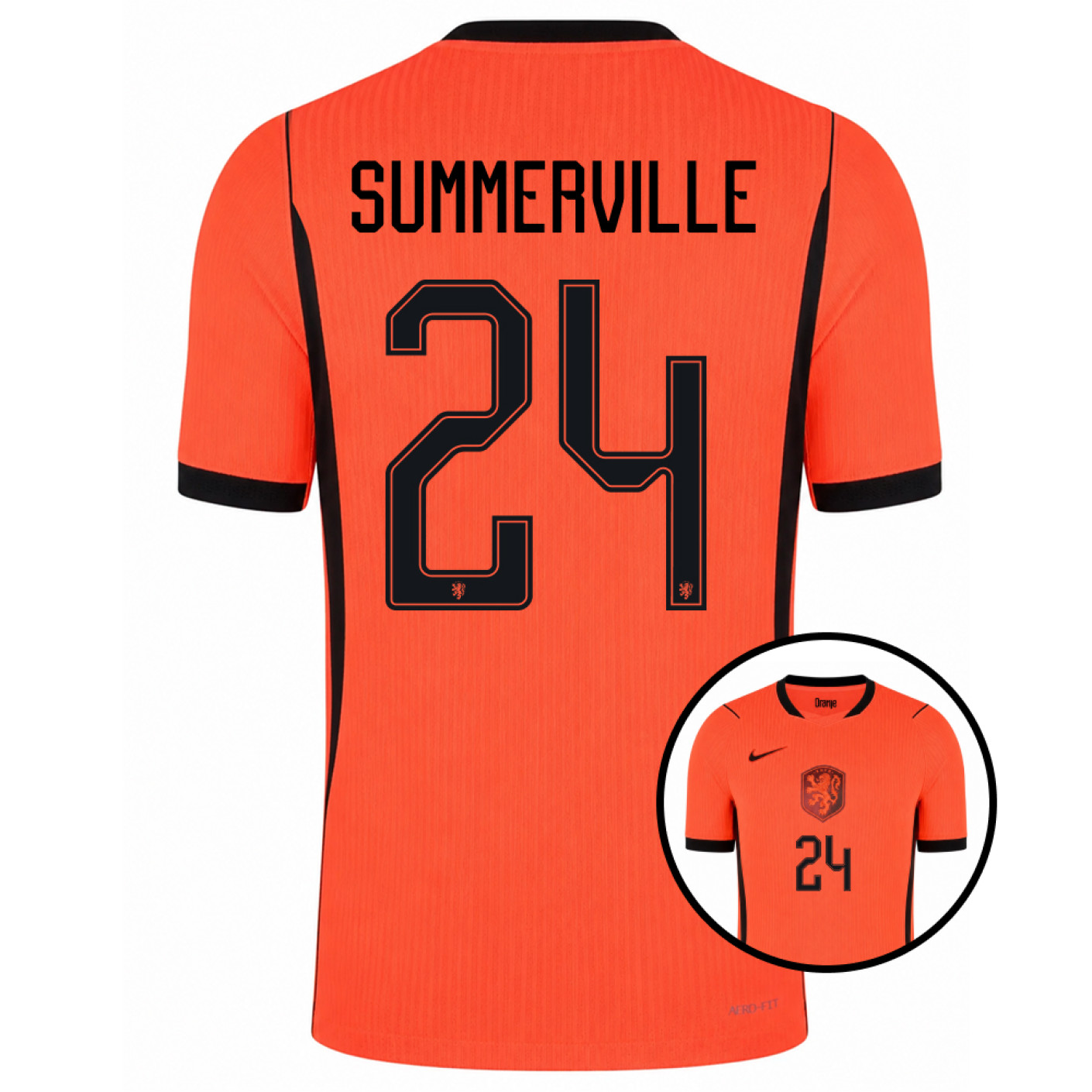 Nike Nederlands Elftal Summerville 24 Thuisshirt Authentic 2026-2028