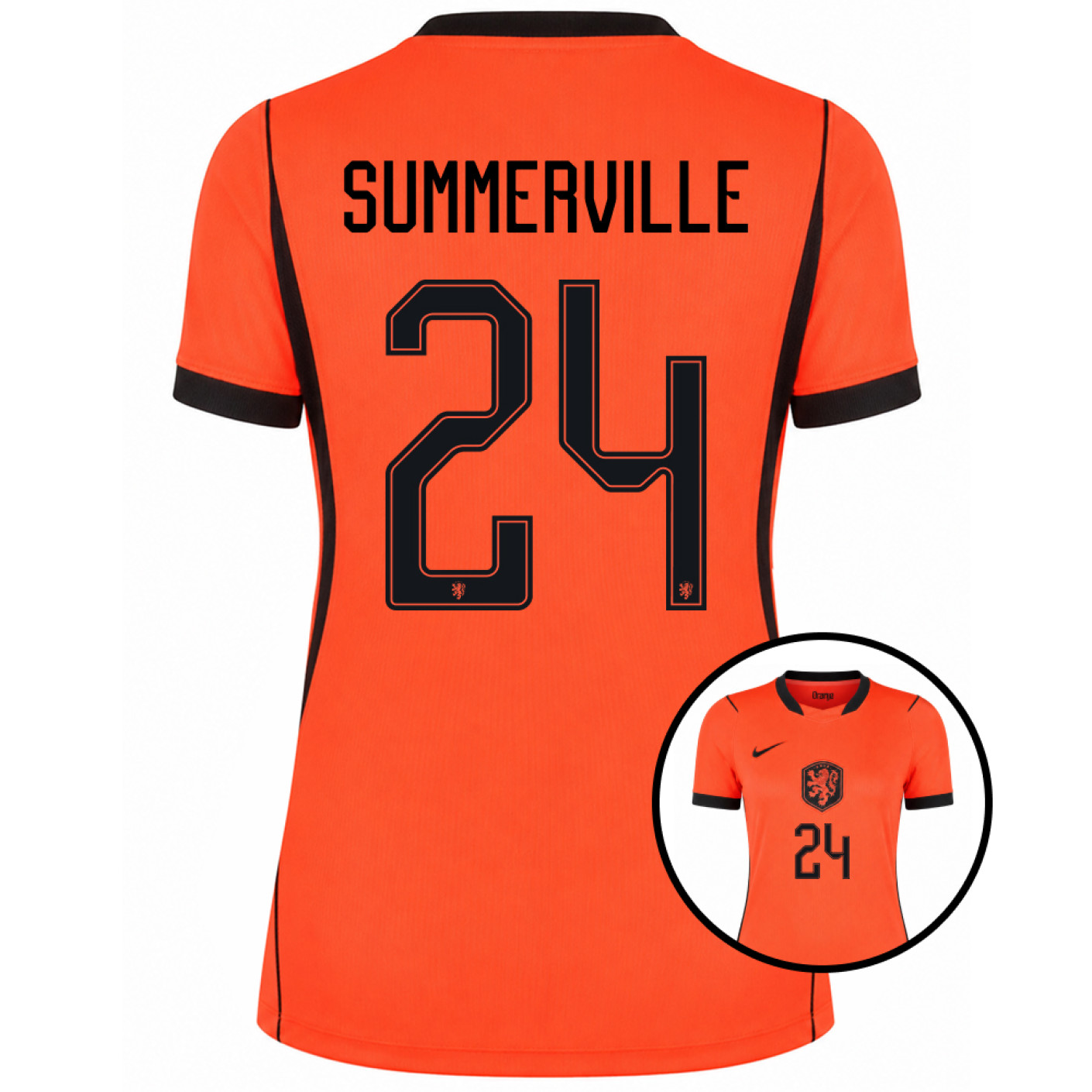 Nike Nederlands Elftal Summerville 24 Thuisshirt 2026-2028 Dames