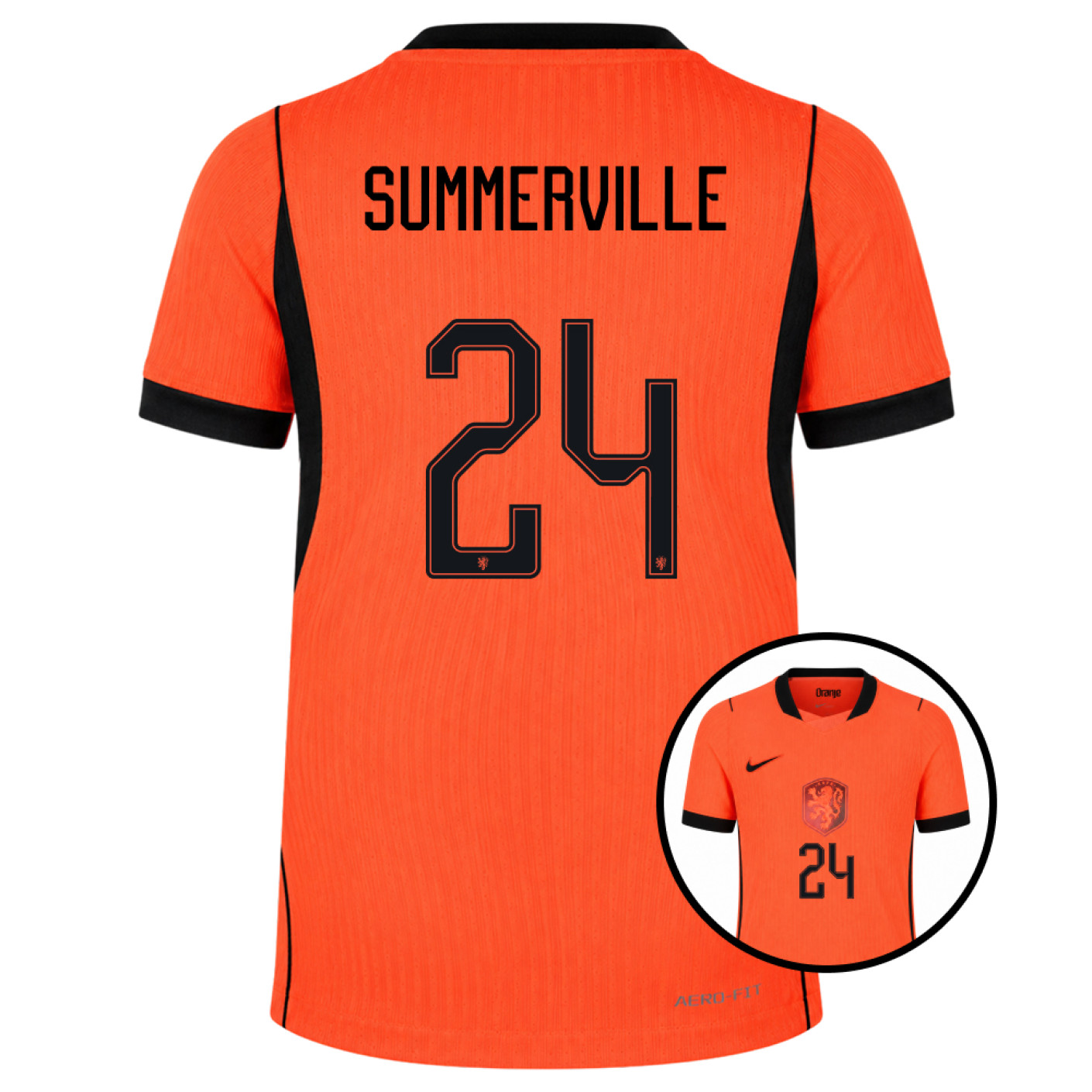 Nike Nederlands Elftal Summerville 24 Thuisshirt Authentic 2026-2028 Kids