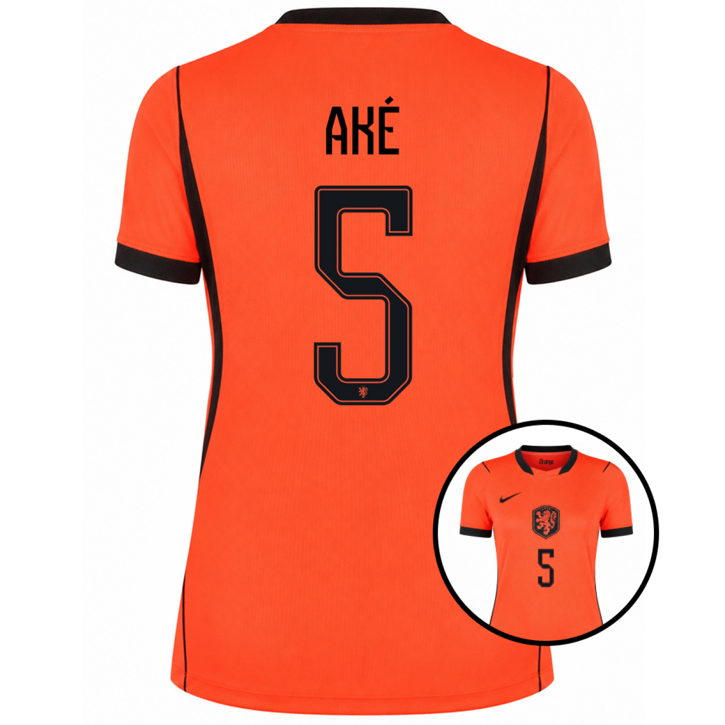 Nike Dutch Team Aké 5 Home Shirt 2026-2028 Women