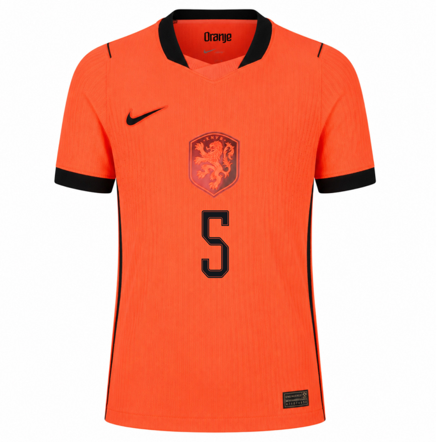Nike Dutch Team Aké 5 Authentic Home Shirt 2026-2028 Kids