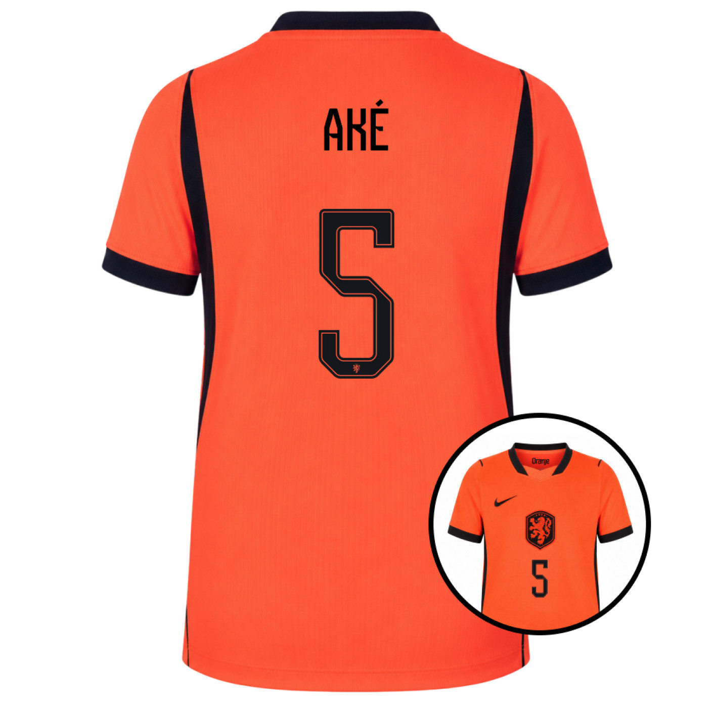 Nike Nederlands Elftal Aké 5 Thuisshirt 2026-2028 Kids
