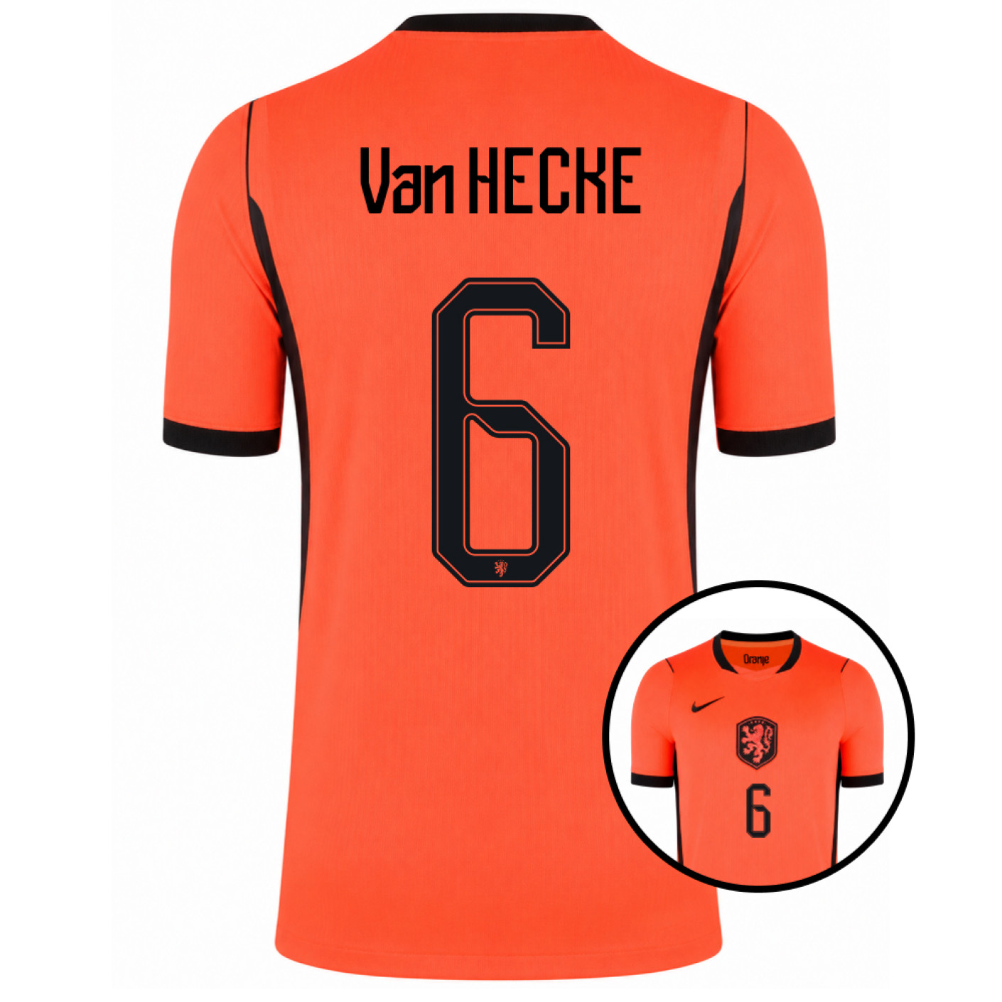 Nike Dutch Team Van Hecke 6 Home Shirt 2026-2028