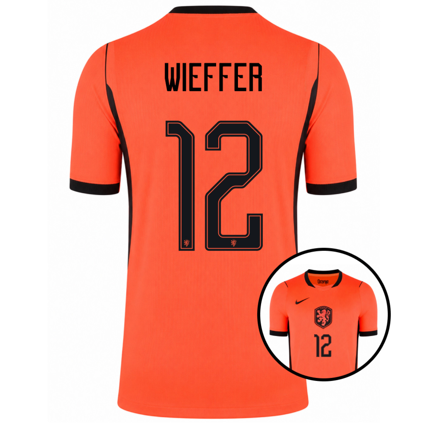 Nike Dutch Team Wieffer 12 Home Shirt 2026-2028