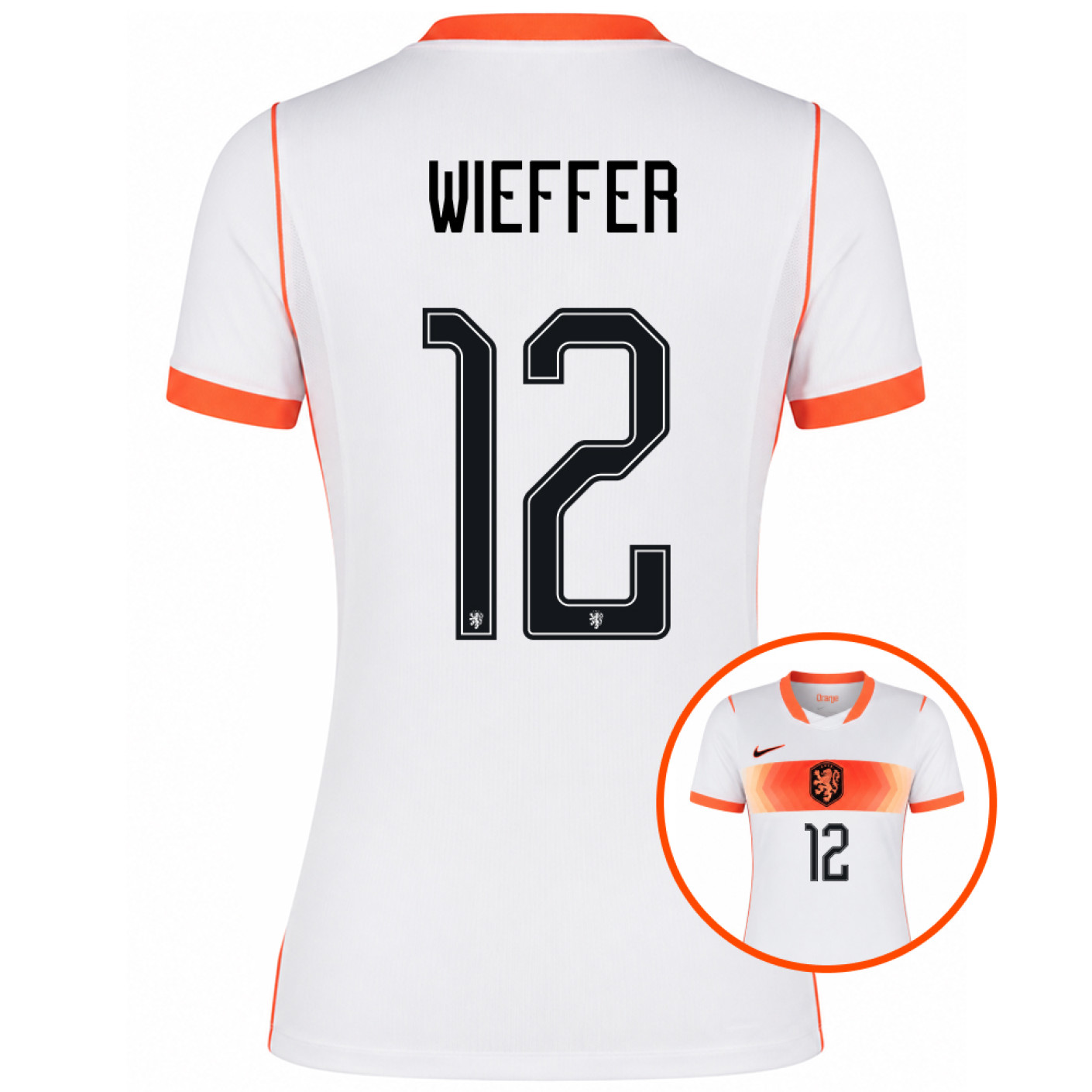 Nike Dutch Team Wieffer 12 Away Shirt 2026-2028 Women