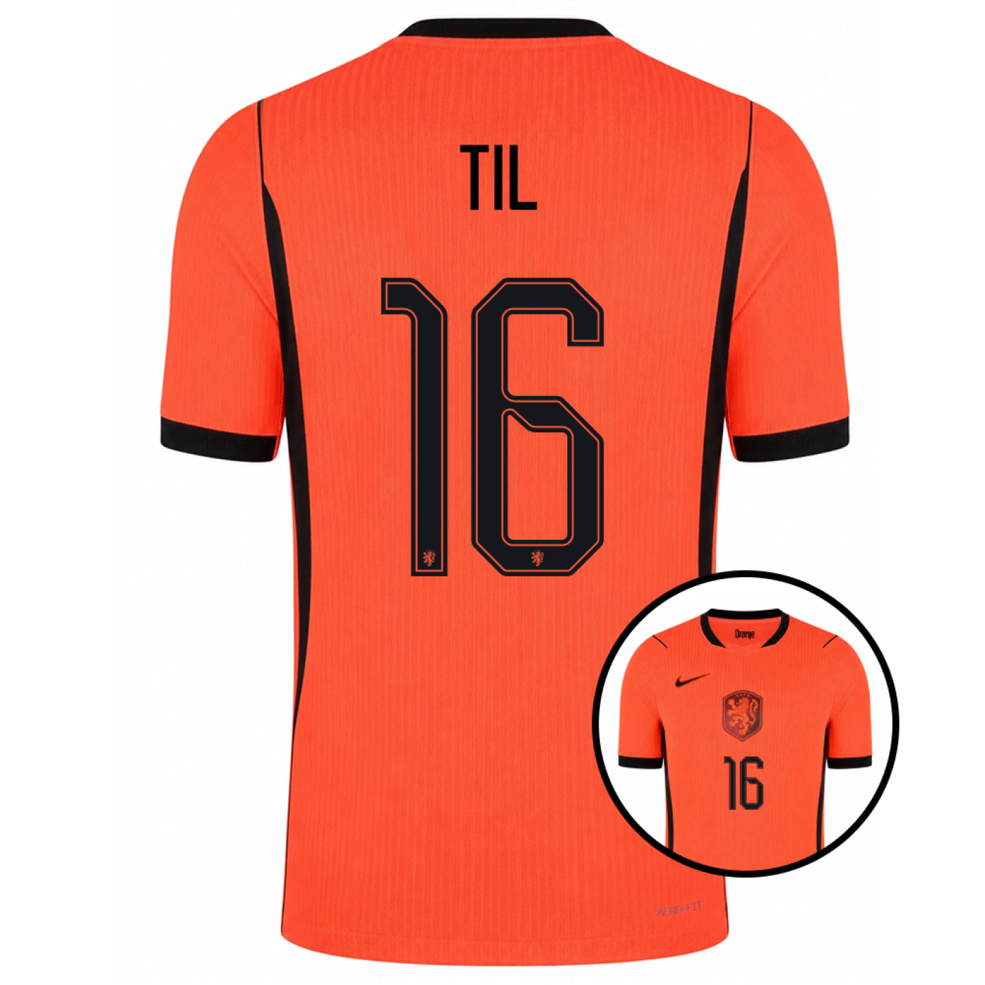 Nike Nederlands Elftal Til 16 Thuisshirt Authentic 2026-2028