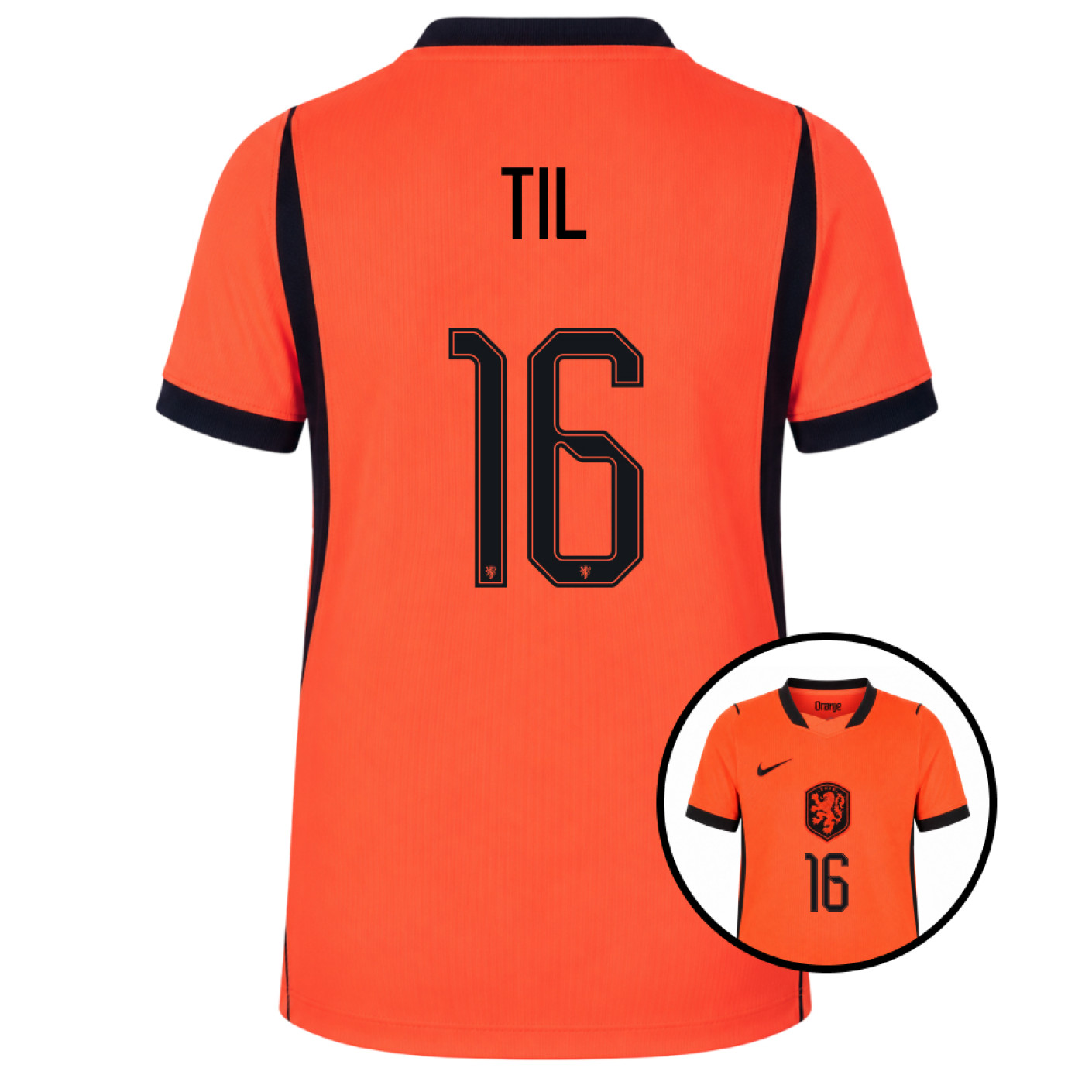 Nike Nederlands Elftal Til 16 Thuisshirt 2026-2028 Kids