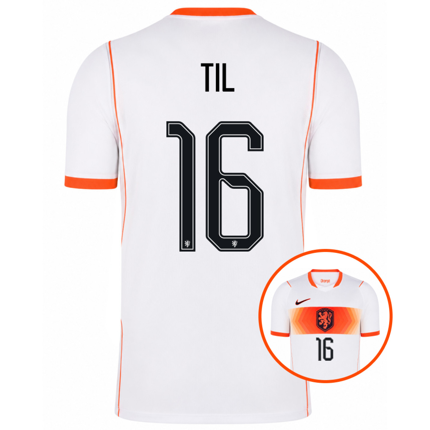 Nike Dutch Team Til 16 Away Shirt 2026-2028