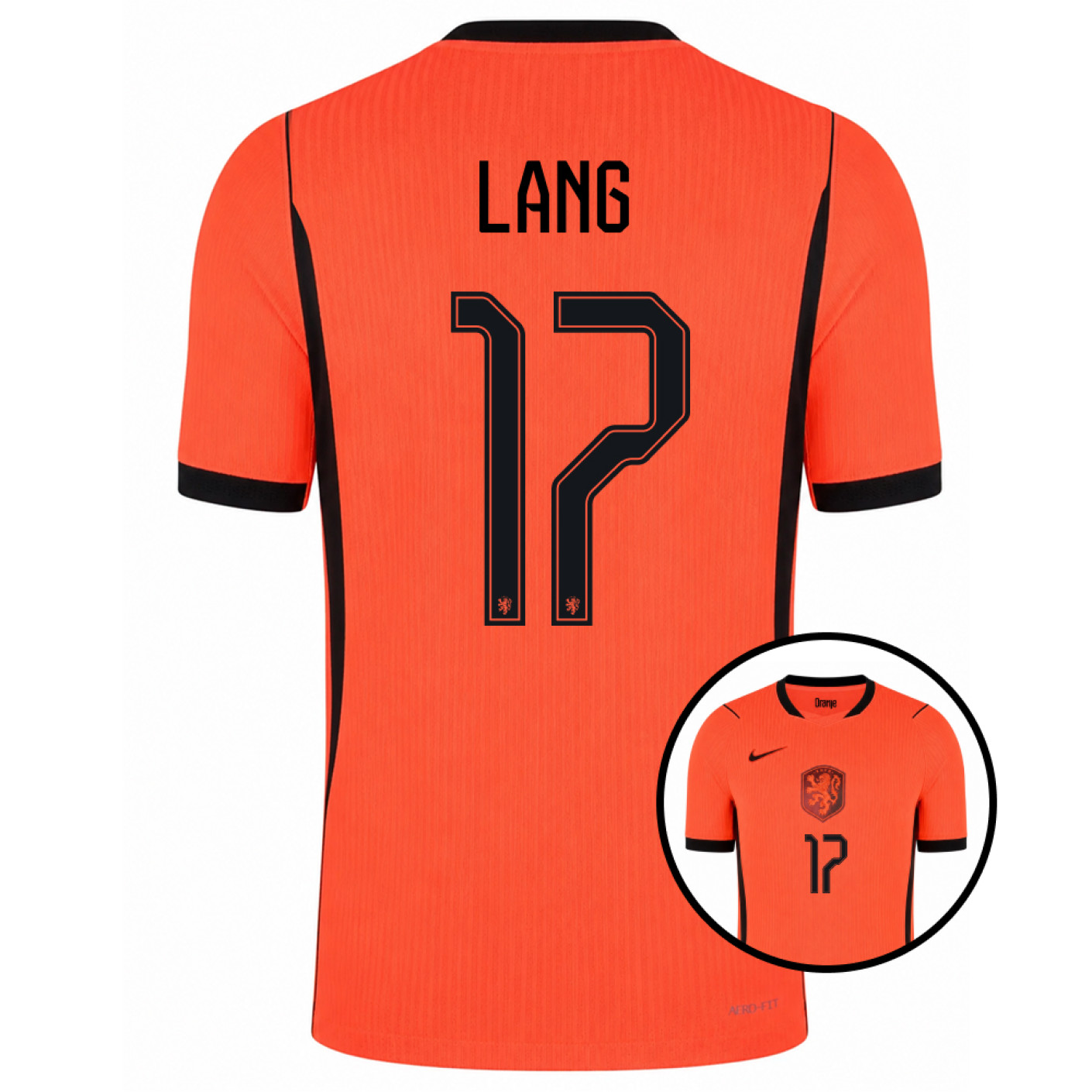 Nike Nederlands Elftal Lang 17 Thuisshirt Authentic 2026-2028